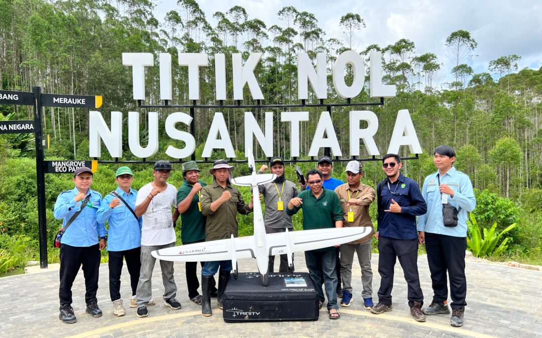 Pelatihan Pengoperasian Fixed Wing UAV VTOL BPKH Wilayah IV Samarinda & KALFOR PROJECT/UNDP